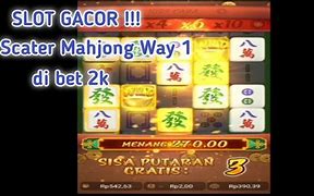 Slot Gacor Mahjong 1 Hari Ini